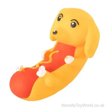Jumbo Squishy Hot Dog Toy (13cm)