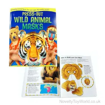 Jungle Themed Colouring & Puzzle Book - A6