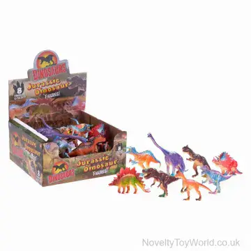 Jurassic Era Medium Dinosaur Figures - 8 Assorted