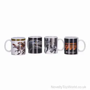 Jurassic World Mug Boxed - 4 Assorted (312ml)