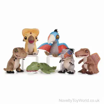 Jurassic World Rebirth Licensed Soft Plush Toy - 6 Assorted (28cm)