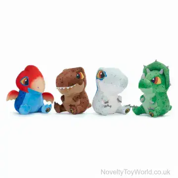 Jurassic World Soft Plush Squashy Podgies - 4 Assorted (24cm)
