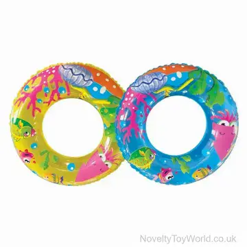Kid's Inflatable Sea Animal Swim Ring (60cm)