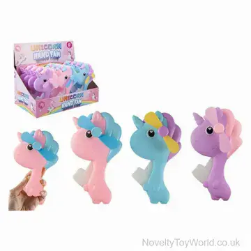 Kid's Unicorn Hand Fan (17cm)