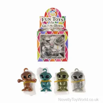 Kids Parachute Alien Toy - 3cm