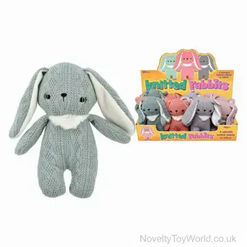 Knitted Rabbit Soft Toy (14cm) - 12 Months +