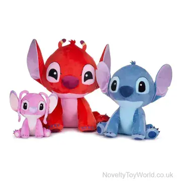 Large Disney Stitch Plushie - Stitch, Angel & Leroy (34cm)