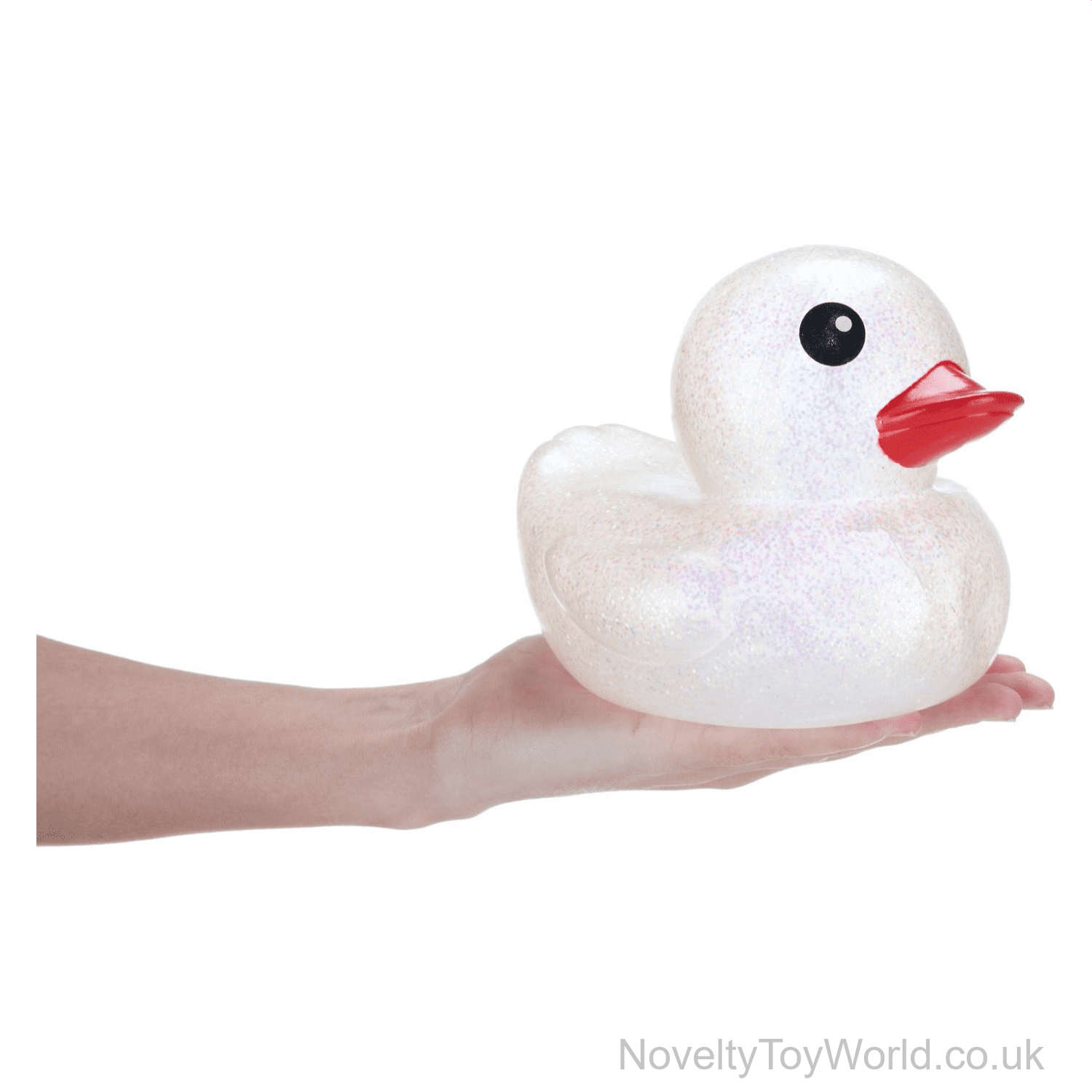 Large Glitter Rubber Ducks Bulk Buy Wholesale Duckies 17cm