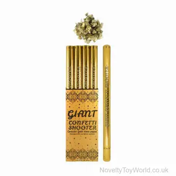 Large Gold Foil Confetti Shooter (80cm)
