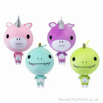 Large Inflatable Dino & Unicorn Soft Plush Toys - 60cm