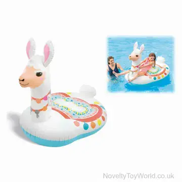Large Llama Ride On Pool Toy - 134 x 111cm