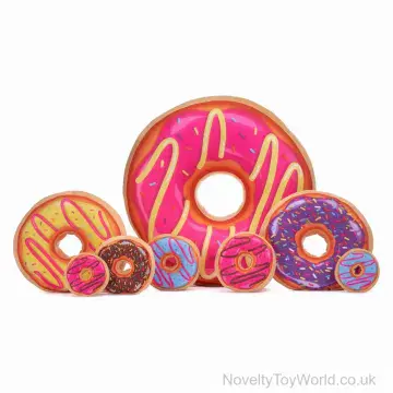 Large Soft Plush Toy Doughnut - Assorted (63cm)