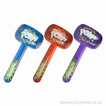 Large Super Hero Pow Mallet Inflatable (137cm)