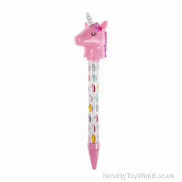 Large Unicorn Head Ballpoint Pen (22.5cm)