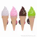 Light-Up Ice Cream Wand - 4 Assorted Designs (17.5cm) | Wholesale Light-Up Novelty Toys