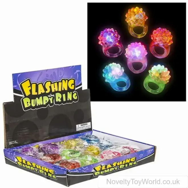 Wholesale | Light Up Novelty Rubber Ring for Children
