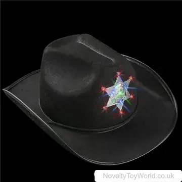 Light Up Sheriff Cowboy Hat - Kids