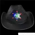 Wholesale Light Up Sheriff Cowboy Hat - Kids | Wholesale Fancy Dress Hats For Kids UK