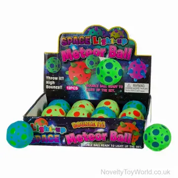 Light Up Space Meteor Ball - 4 Assorted
