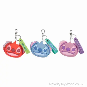 Lilo & Stitch Silicone Coin Purse with Keychain