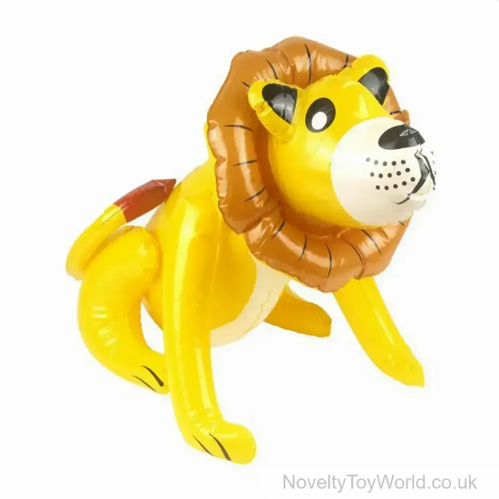 Lion Inflatable Toy (53cm) | Wholesale Blow-up Novelties UK