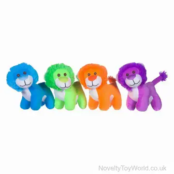 Lion Plush Soft Toys Assorted Colours - 17cm