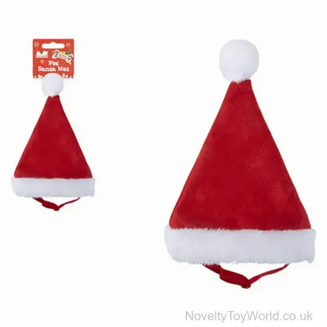 Bulk Buy Little Santa Hat For Cats or Dogs | Wholesale Pet Santa Hat