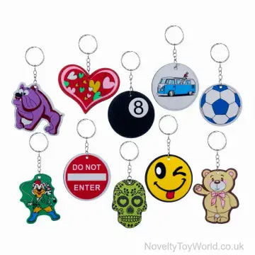 Low Cost Foam Keyring Mix - Large Assortment