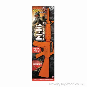 M16 Machine Gun Toy with Firing Sound