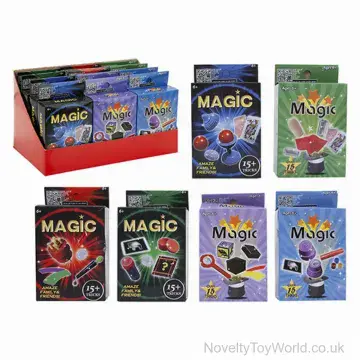 Magic and Illusions 15 Trick Sets - 6 Assorted