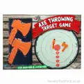 Magnetic Axe Strike Target Game - Board & 2 Axes | Wholesale Throwing Games UK