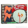 Magnetic Axe Strike Target Game - Board & 2 Axes | Wholesale Throwing Games UK
