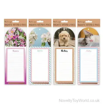 Magnetic Pad & Pencil - Fridge Notepad