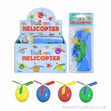 Make Your Own Balloon Helicopter Kit