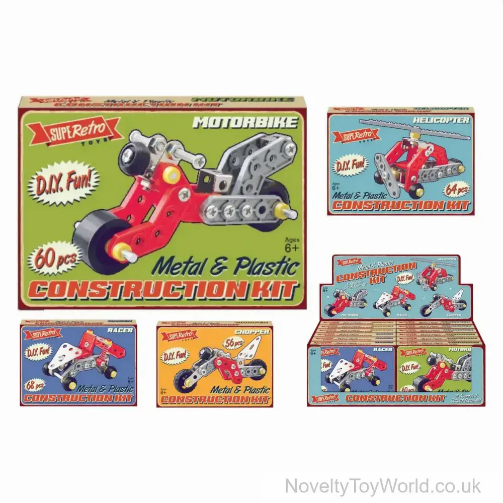 Make Your Own Nuts & Bolts Mini Machine Bulk Buy Toys UK