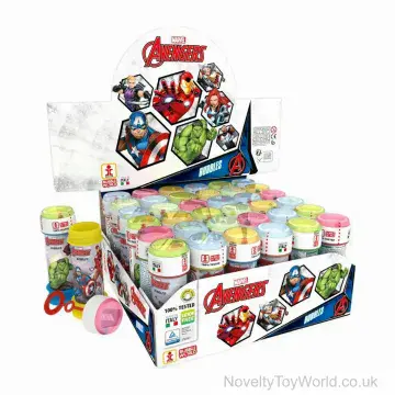 Marvel Avengers Blowing Bubble Tubs with Maze (60ml)