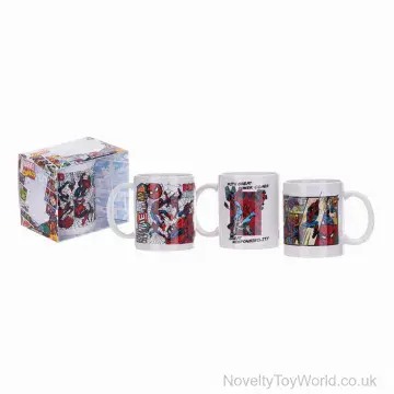 Marvel Comics Spider-Man Mug - 3 Assorted (325ml)