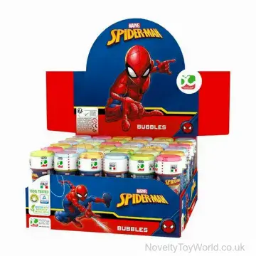 Marvel Spiderman Bubble Tubes with Maze (60ml)