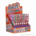 Maze Puzzle Pen (6 Assorted Colours) | Bulk Buy Puzzles, Games & Novelty Stationery UK