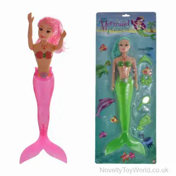 Mermaid Doll with Accessories - Large 2 Assorted