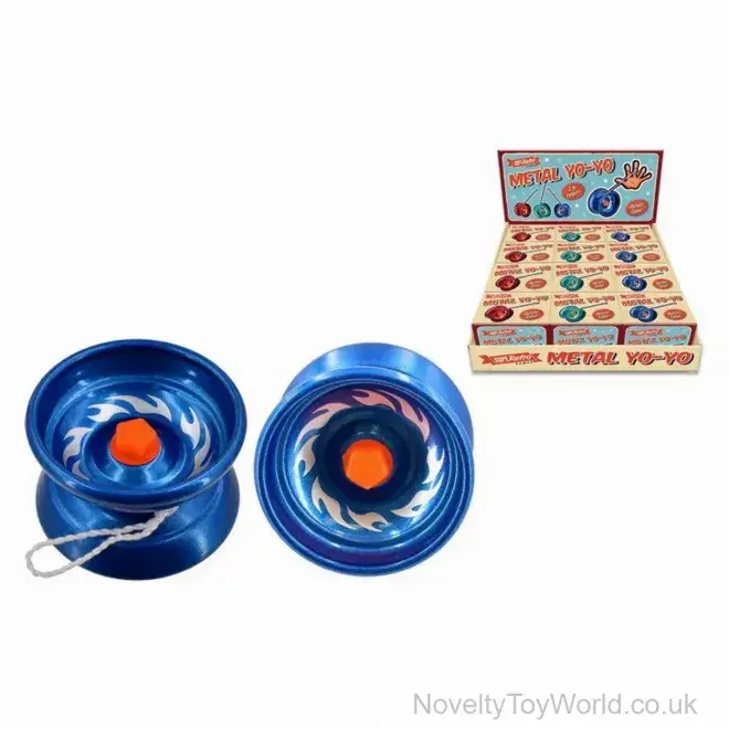 Metal Neon Colour Yo Yo (Boxed) | Wholesale Yo Yos UK