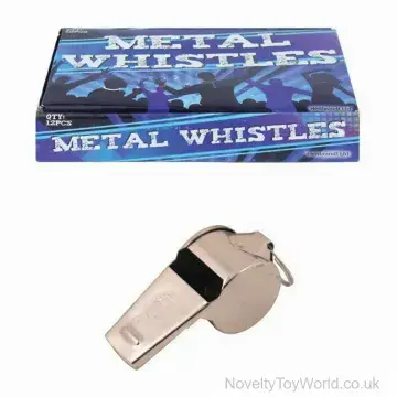 Metal Silver Whistle (5.5cm)