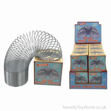 Metal Slinky Style Magic Spring - Boxed (7cm)