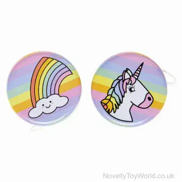 Metal Unicorn Yo-Yo - Assorted (5cm)