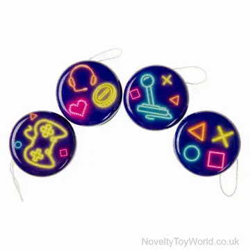 Metal Yo-Yo Gaming Themed Design (5cm)
