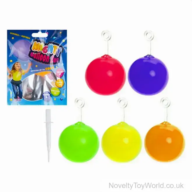 Bulk Buy | Mighty Balloon Giant Bubble Ball - 6 Assorted Colours