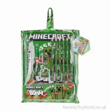 Minecraft Large Stationery Set in Zip Bag