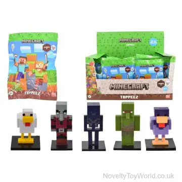 Minecraft Licensed Toppeez Figures in Surprise Bag - 24 Assorted