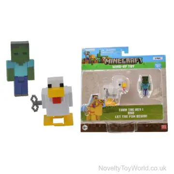 Minecraft Licensed Wind-Up Walking Toy - 10 Assorted