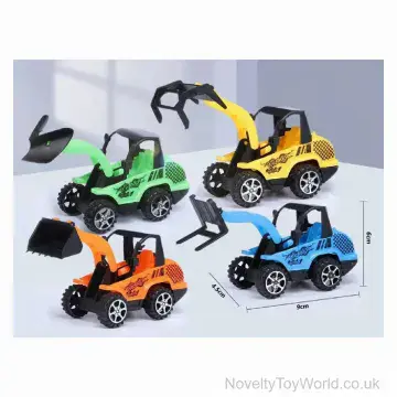Mini Coloured Construction Truck (9cm)